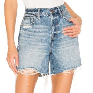 Devin High Rise Cut Off Short